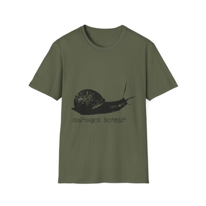Camiseta Softstyle - Verde militar - Camiseta Caragol Bover Cans
