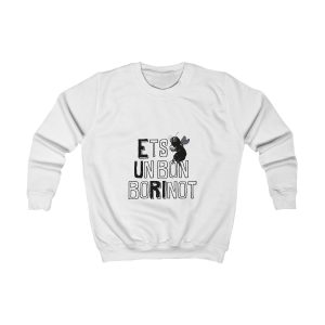 Sudadera infantil - Blanco artico - Camiseta «Ets un bon borinot»