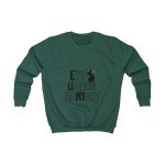 Sudadera infantil - Verde botella - Camiseta «Ets un bon borinot»