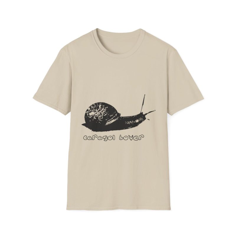 Camiseta Softstyle - Arena - Camiseta Caragol Bover Cans