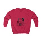 Sudadera infantil - Rojo fuego - Camiseta «Ets un bon borinot»