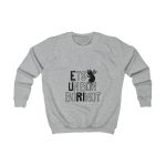 Sudadera infantil - Gris jaspeado claro - Camiseta «Ets un bon borinot»