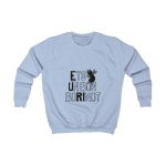 Sudadera infantil - Azul cielo - Camiseta «Ets un bon borinot»