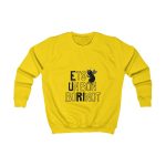 Sudadera infantil - Amarillo sol - Camiseta «Ets un bon borinot»
