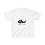 Camiseta infantil algodon grueso - Blanco - Camiseta Caragol Bover Cans