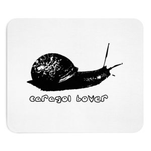 Alfombrilla de raton - Camiseta Caragol Bover Cans