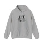 Sudadera con capucha - Gris deportivo - Camiseta «Ets un bon borinot»