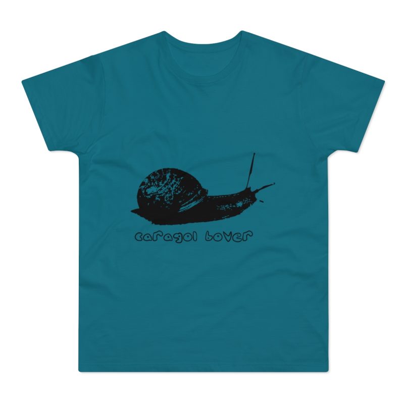 Camiseta hombre punto liso - Azul diva - Camiseta Caragol Bover Cans