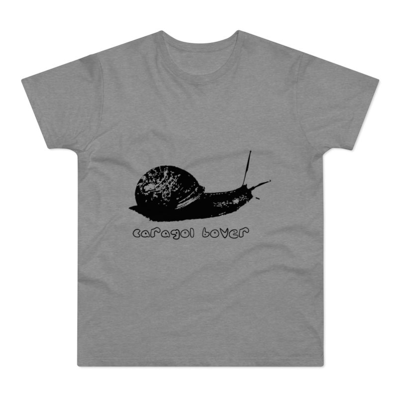 Camiseta hombre punto liso - Gris deportivo jaspeado - Camiseta Caragol Bover Cans