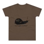 Camiseta hombre punto liso - Marron chocolate - Camiseta Caragol Bover Cans