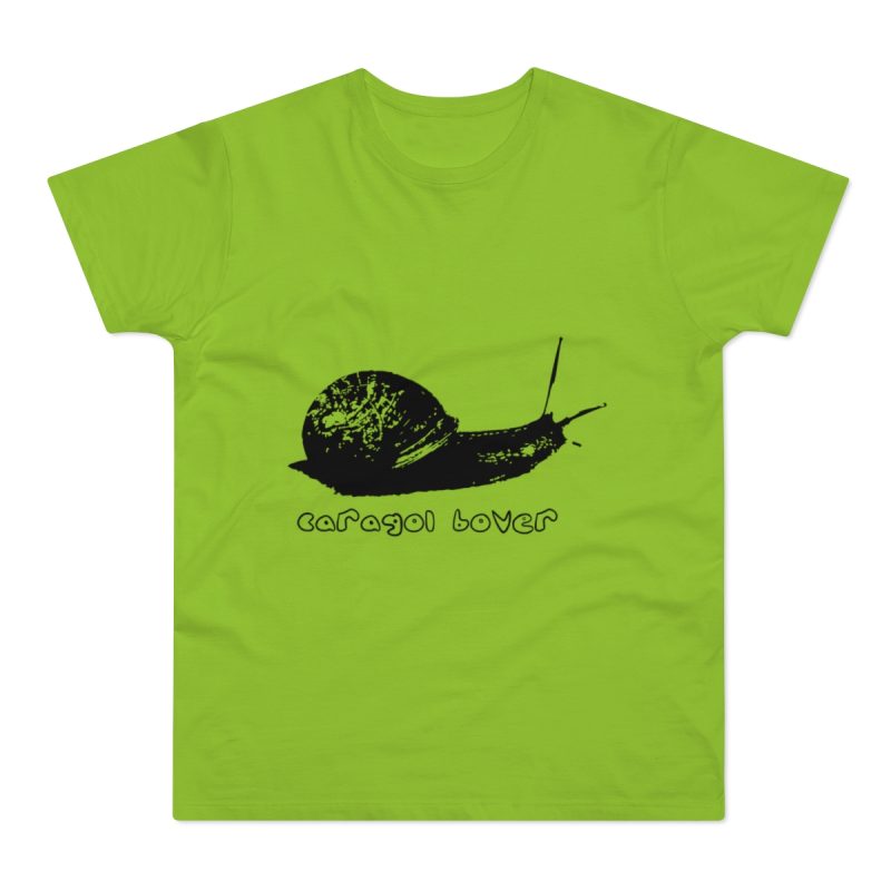 Camiseta hombre punto liso - Verde orquidea - Camiseta Caragol Bover Cans