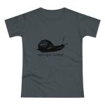 Camiseta mujer punto liso - Gris oscuro - Camiseta Caragol Bover Cans