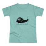 Camiseta mujer punto liso - Verde menta - Camiseta Caragol Bover Cans