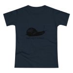 Camiseta mujer punto liso - Azul marino - Camiseta Caragol Bover Cans