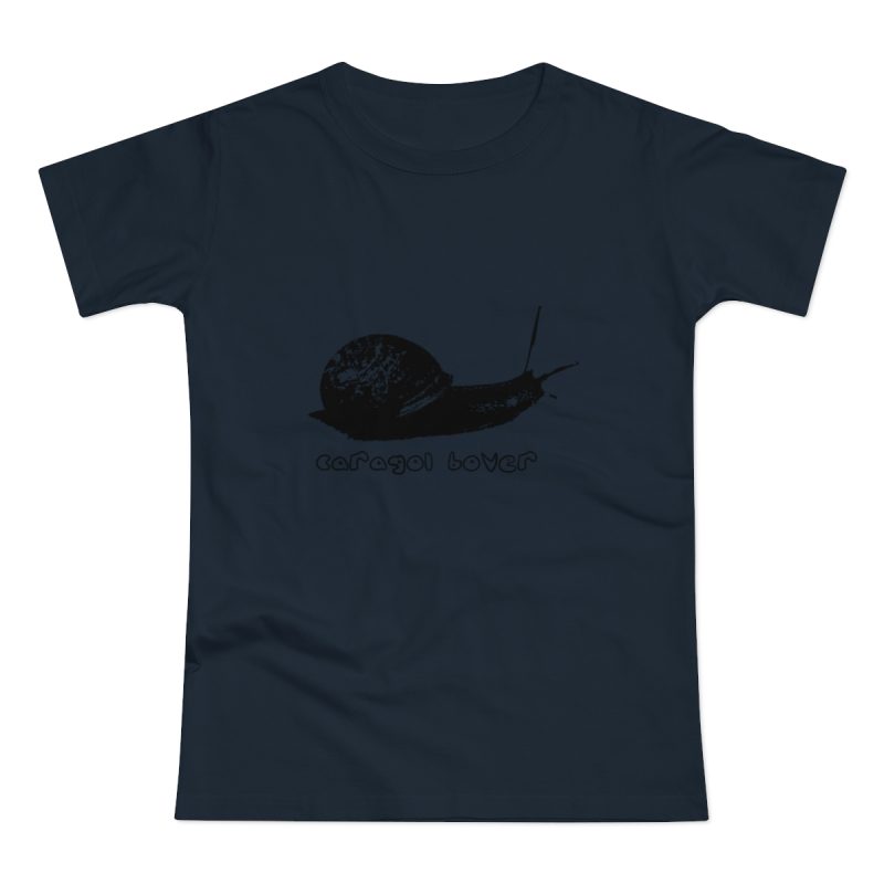 Camiseta mujer punto liso - Azul marino - Camiseta Caragol Bover Cans