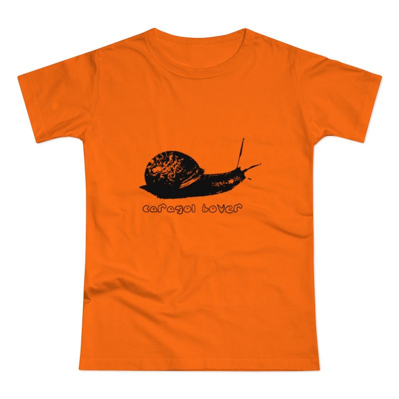Camiseta mujer punto liso - Naranja - Camiseta Caragol Bover Cans