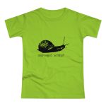 Camiseta mujer punto liso - Verde orquidea - Camiseta Caragol Bover Cans