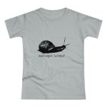 Camiseta mujer punto liso - Gris Pacifico - Camiseta Caragol Bover Cans