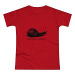 Camiseta mujer punto liso - Rojo - Camiseta Caragol Bover Cans