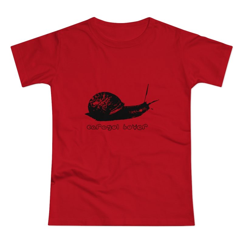 Camiseta mujer punto liso - Rojo - Camiseta Caragol Bover Cans