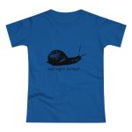 Camiseta mujer punto liso - Azul royal intenso - Camiseta Caragol Bover Cans