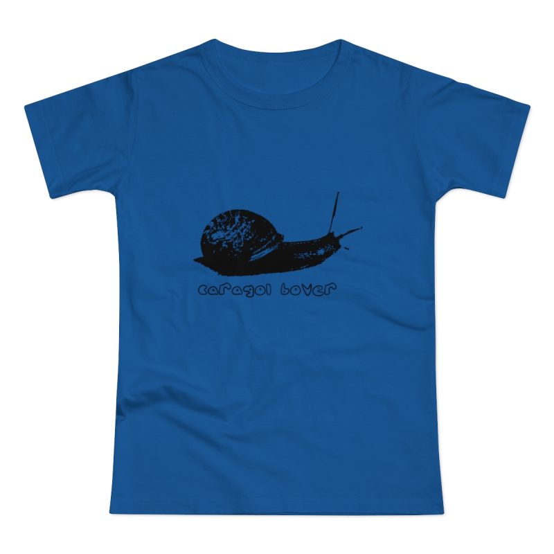 Camiseta mujer punto liso - Azul royal intenso - Camiseta Caragol Bover Cans