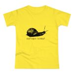 Camiseta mujer punto liso - Amarillo solar - Camiseta Caragol Bover Cans