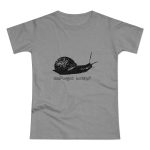 Camiseta mujer punto liso - Gris deportivo jaspeado - Camiseta Caragol Bover Cans