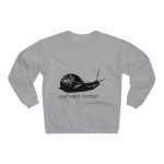 Sudadera cuello redondo premium - Gris jaspeado claro - Camiseta Caragol Bover Cans