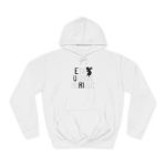 Sudadera universitaria - Blanco artico - Camiseta «Ets un bon borinot»