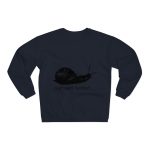 Sudadera cuello redondo premium - Azul marino - Camiseta Caragol Bover Cans