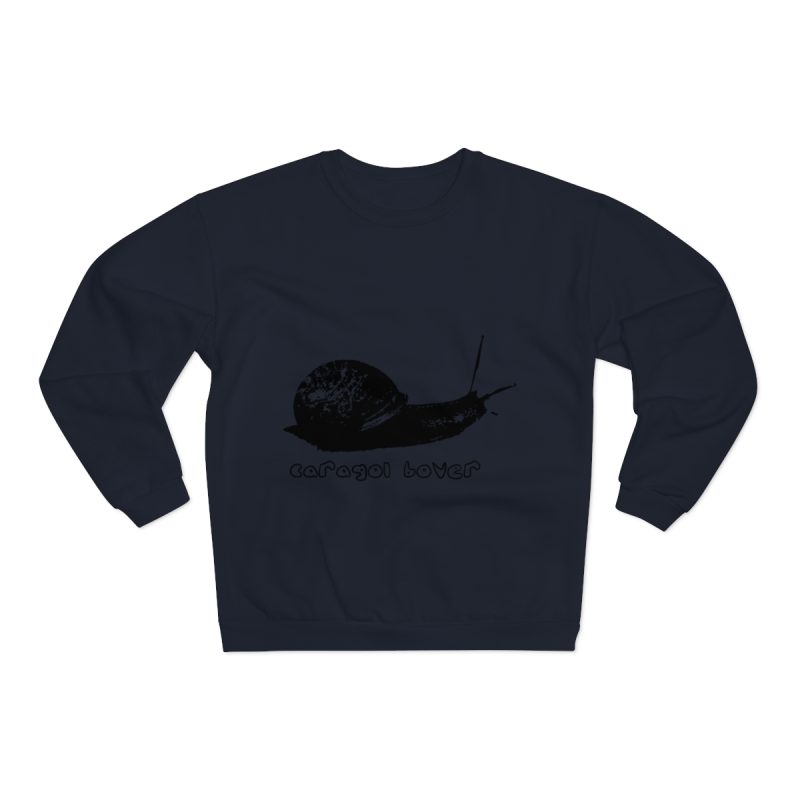Sudadera cuello redondo premium - Azul marino - Camiseta Caragol Bover Cans