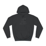 Sudadera universitaria - Negro azabache - Camiseta «Ets un bon borinot»