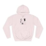 Sudadera universitaria - Rosa bebe - Camiseta «Ets un bon borinot»