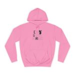 Sudadera universitaria - Rosa algodon de azucar - Camiseta «Ets un bon borinot»