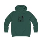 Sudadera universitaria mujer - Verde botella - Camiseta «Ets un bon borinot»