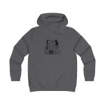 Sudadera universitaria mujer - Gris marengo - Camiseta «Ets un bon borinot»