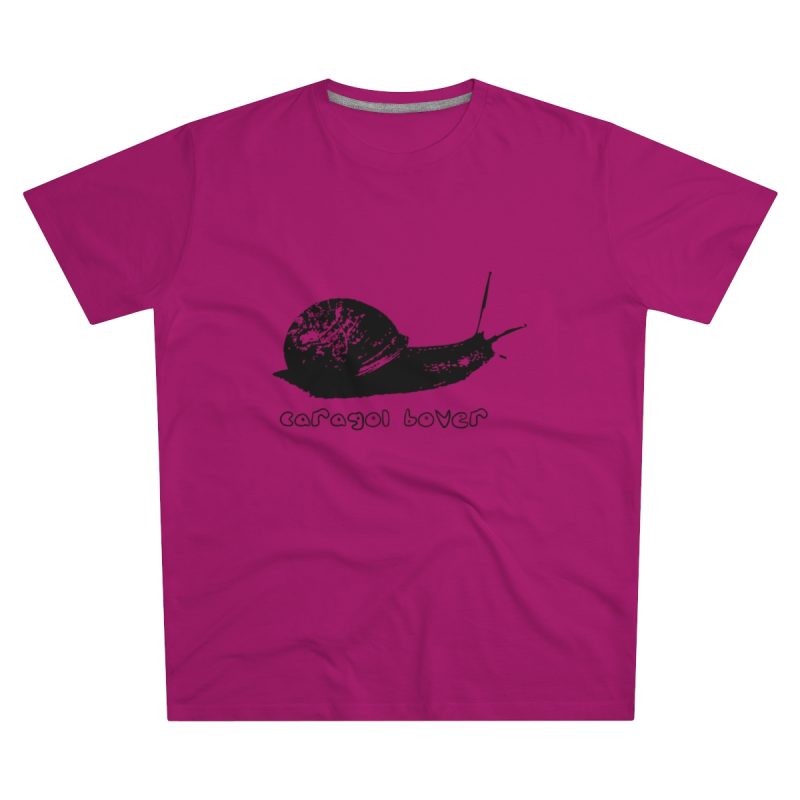 Camiseta hombre corte moderno - Rosa oscuro - Camiseta Caragol Bover Cans