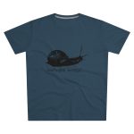 Camiseta hombre corte moderno - Azul vaquero - Camiseta Caragol Bover Cans