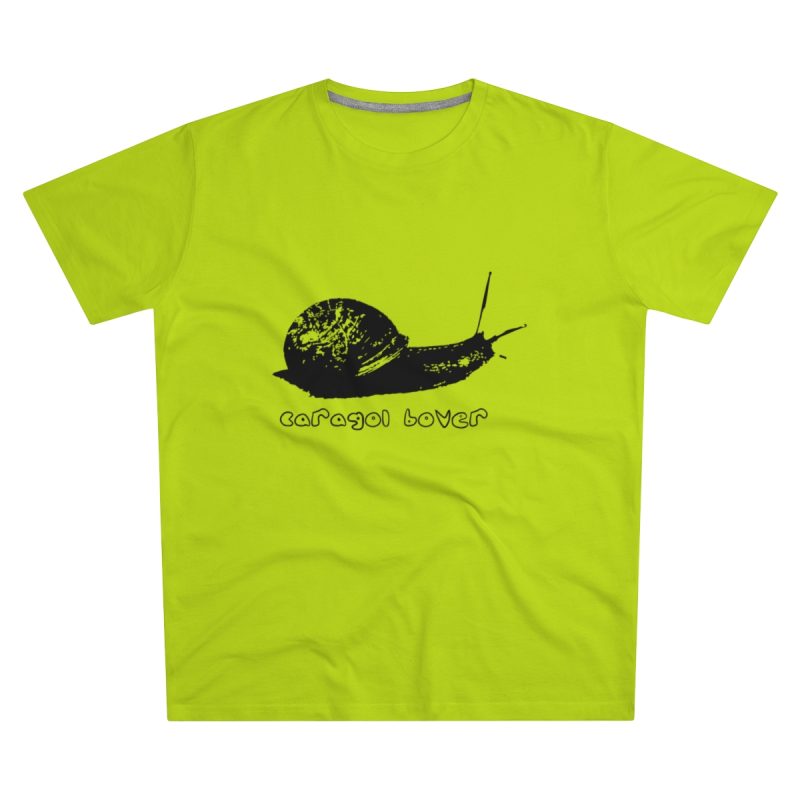 Camiseta hombre corte moderno - Verde lima - Camiseta Caragol Bover Cans