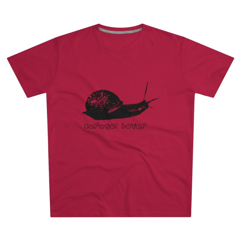 Camiseta hombre corte moderno - Rojo - Camiseta Caragol Bover Cans