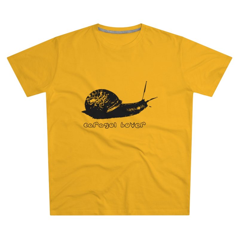 Camiseta hombre corte moderno - Amarillo girasol - Camiseta Caragol Bover Cans