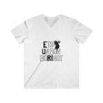 Camiseta hombre entallada cuello de pico - Blanco - Camiseta «Ets un bon borinot»
