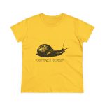 Camiseta mujer algodon medio - Amarillo margarita - Camiseta Caragol Bover Cans