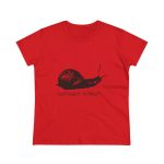 Camiseta mujer algodon medio - Rojo - Camiseta Caragol Bover Cans