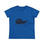 Camiseta mujer algodon medio - Azul royal - Camiseta Caragol Bover Cans