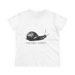Camiseta mujer algodon medio - Blanco - Camiseta Caragol Bover Cans