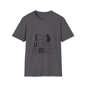 Camiseta Softstyle - Gris marengo - Camiseta «Ets un bon borinot»