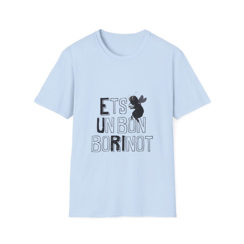 Camiseta Softstyle - Azul claro - Camiseta «Ets un bon borinot»