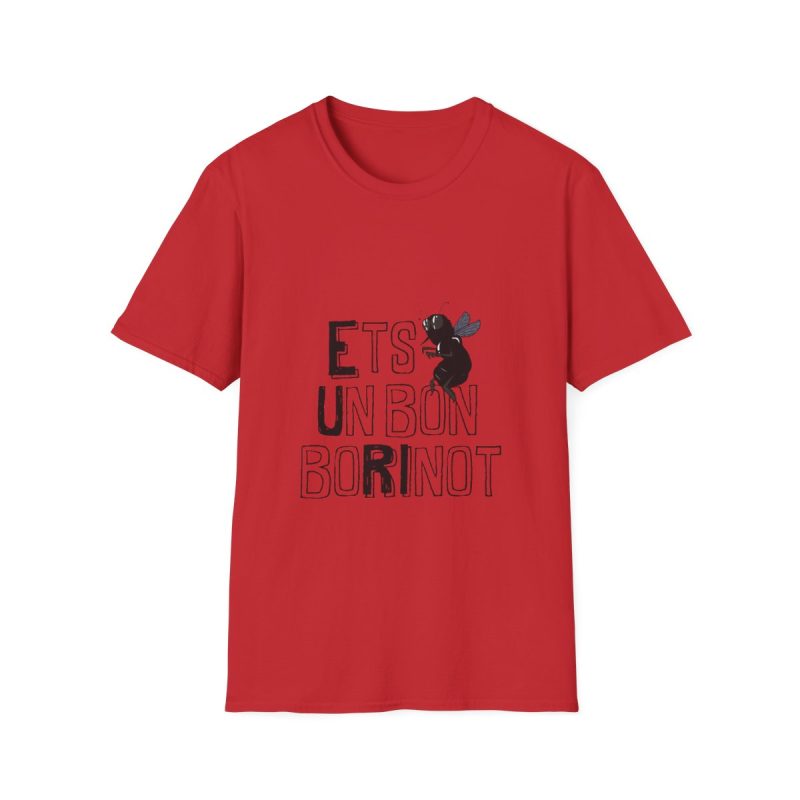 Camiseta Softstyle - Rojo - Camiseta «Ets un bon borinot»